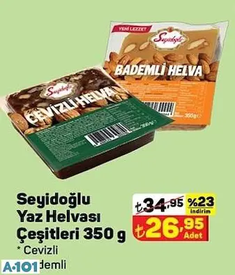 SEYİDOĞLU YAZ HELVASI SEYİDOĞLU YAZ HELVASI